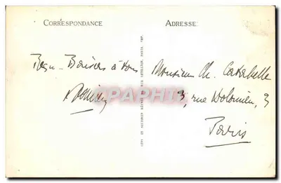 Amiens — Katedra — Absydę — LL. — Wyd. Lévèque i Nourdeau, Paryż — Rewers
