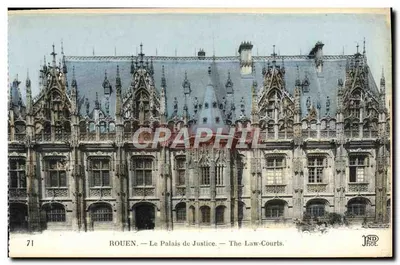 Rouen — O Palácio de Justiça — ND Hot. n°71