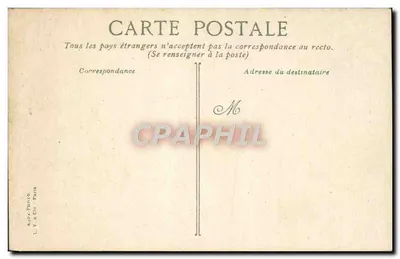 Bois de Boulogne - La grande Cascade — editor L.V. & Cie, París — Reverso