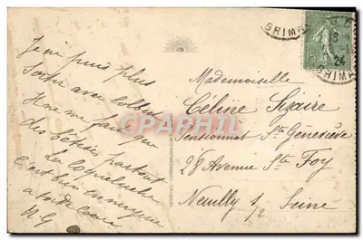 La Turbie — panorama en uitzicht op Monaco — CAP — Achterkant