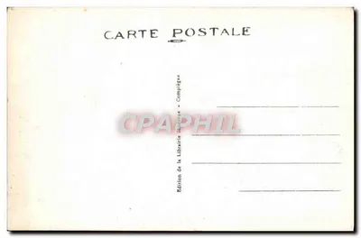 Pierrefonds (Oise) — Widok z jeziora na zamek — Wydawnictwo Librairie Moderne, Compiegne — Rewers