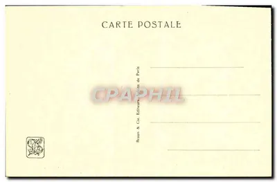 Mulher em robe de chambre — pose relaxada — C. J. Watelet, série 0954, editada por Le Matin — Verso