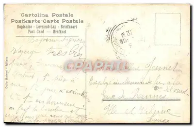 Milano — Ruiny Term Ercole Epoki Rzymskiej (Kolumny św. Ławronia) — Rewers