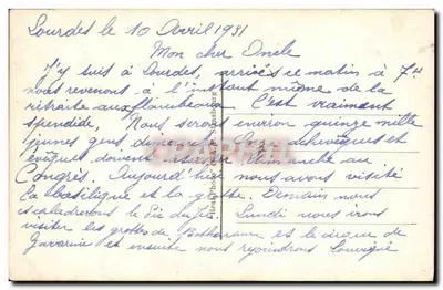 Lourdes — A Noite — 168 — Verso