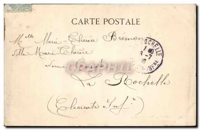 Parigi — Parco Monceau — La Naumachie — C. L. C. n°496 — Verso