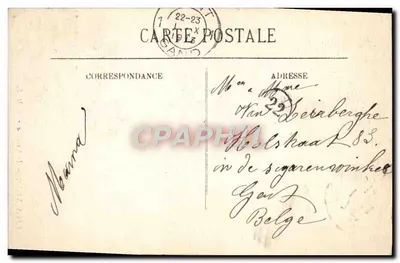 Paris (XVIIIe) — A Sacré-Cœur — M. R. n°156 — Verso