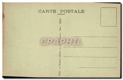 Arco do Triunfo do Carrousel — Paris — editor L. Bosson, rua do Templo — Verso