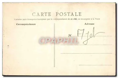 Paris - Câmara dos Deputados — B. F., Paris, n°75 — Verso