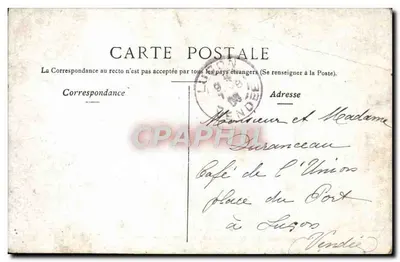 Paryż — Trocadéro widziane z mostu Ieny — nieznany wydawca, numer seryjny nie widoczny — Rewers