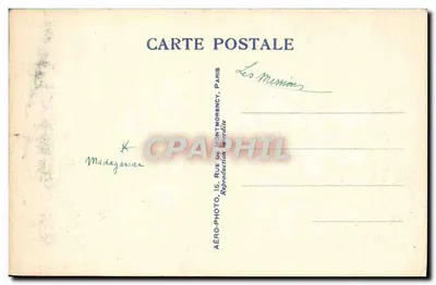 Aerial view of the Colonial Exhibition — Paris 1931 — Aéro-Photo. T.140 — Back
