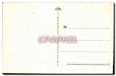 पेरिस - नॉट्रे-डेम के चर्च - फ़ासाड - पुराना पोस्टकार्ड संख्या 24 - एडिटर कैप — पीछे