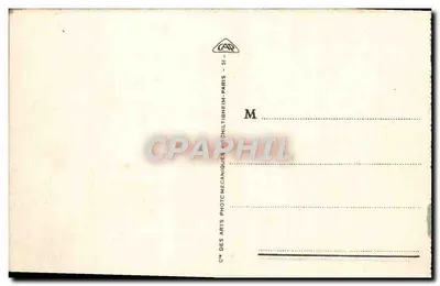 Parijs - Het Sacré-Cœur en de nieuwe tuinen — uitgever C° des Arts Mécaniques, nr. 93 — Achterkant