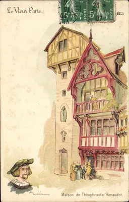 O Velho Paris — Casa de Théophraste Renaudot — A. Rebida