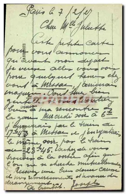 La Madeleine — Paryż — wydawca nieznany, nr 9 — Rewers