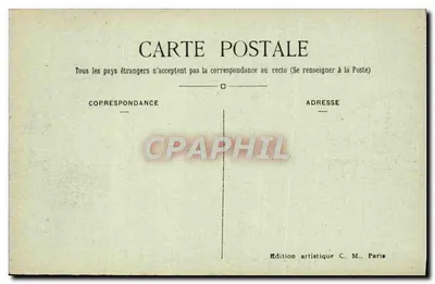 Het Reliquiario van de Heilige Kapel — Parijs (1e arr.) — C. M. — Achterkant