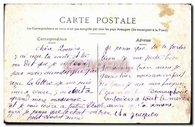 Paris - O Ponte Mirabeau — editor Staerck, Paris — Verso