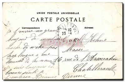 Montmartre — La Basilique du Sacré-Cœur et la Savoyarde — G. C. A. Paris — Verso