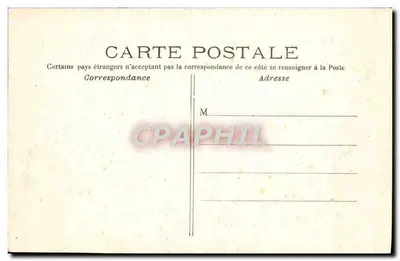 Paris - Bois de Boulogne - As margens do Lago sob a neve — C. M. n°88 — Verso