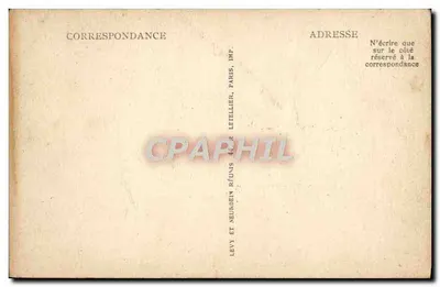 Parijs — Kerk van Sint Geneviève op de Berg, de Kist van Sint Geneviève — ND — Achterkant