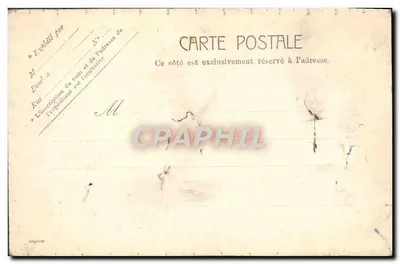 Paris - Galeria de Zoologia (Jardim das Plantas) — n° de série 5169 — Verso