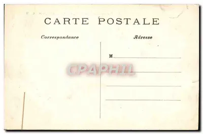 Paris - Bois de Boulogne - Bagatelle - A Orangeria — C. M. — n° 358 — Verso