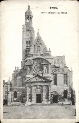 Paris — Église Saint-Etienne-du-Mont — éditeur imprimeur non identifié