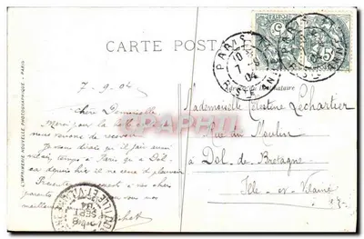 Parijs — De Vergevingskapel — LL. — n°215 — Achterkant