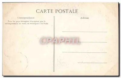 PARIS — Câmara dos Deputados — Entrada da cour d'Honneur — E.L.D. n°996 — Verso