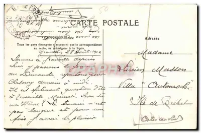 Mont-Saint-Michel — Ogólny widok (Strona Południowa) — Manche — 193 — wydawca nieznany — Rewers