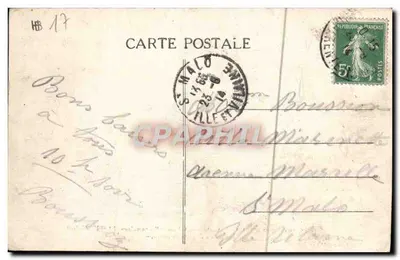 Saintes (Charente-Inférieure) — Starożytne areny galowo-rzymskie (I i II wiek) i Wieża kościoła św. Eutropiusza — Rewers