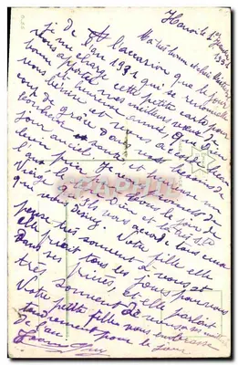 Mazzo di rose — Buon anno — E. Klein — Verso