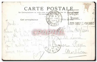 Parijs — Het Dôme des Invalides — Uitgever niet geïdentificeerd, serie-nummer niet zichtbaar — Achterkant