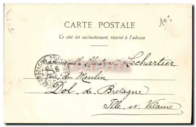Paris — Boulevard en Poort Saint-Denis — uitgever Paris, nr. 300 — Achterkant