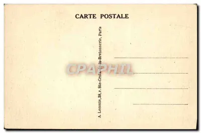 Paryż — Rond-Point des Champs-Élysées — A. Leconte, 38, r. Ste-Croix-de-la-Bretonnerie, Paryż — Rewers