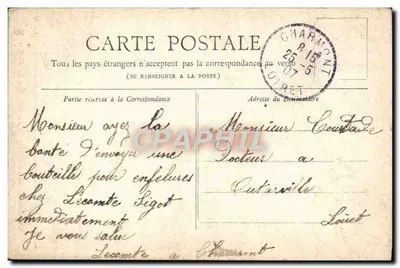 Les Invalides — Parijs — Collectie Petit Journal — Achterkant