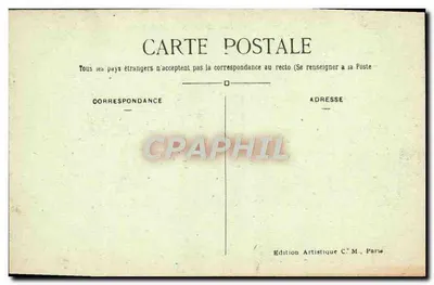 Paryż – La Conciergerie – C.M. n°59 — Rewers