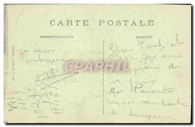 París — Avenue de l'Opéra — L. D. — Reverso
