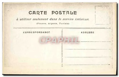 París inundado — Enero 1910 — Rue de Lille — Reverso