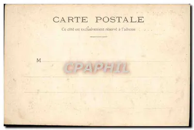 Pavilhão da Argélia — Exposição Universal de 1900 — L. Roblin & Cie, Paris-Levallois — Verso