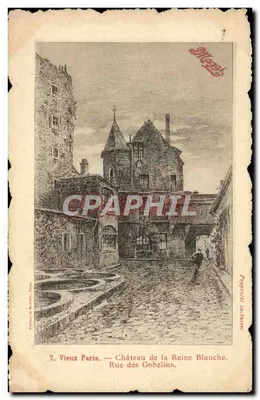 Velho Paris — Castelo da Rainha Branca. Rua dos Gobelins — Meggi's