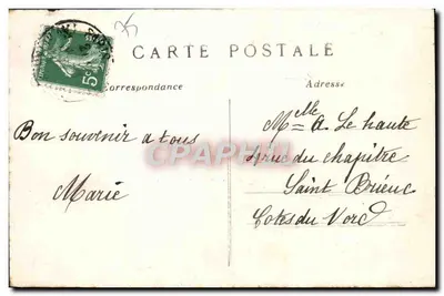 Paris — A Conciergerie — C. M. 59 — Verso