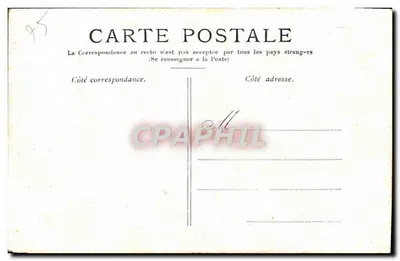 Paryż — Le Trocadéro — wydawca nieznany, numer serii nieczytelny — Rewers