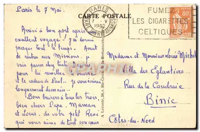 Paryż — Gare Montparnasse — Biuro Turystyczne — Au Bon Marché — Rewers
