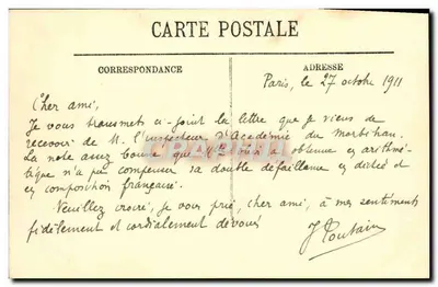 Paris (VIe) — O Jardim do Luxembourg — LL — Verso