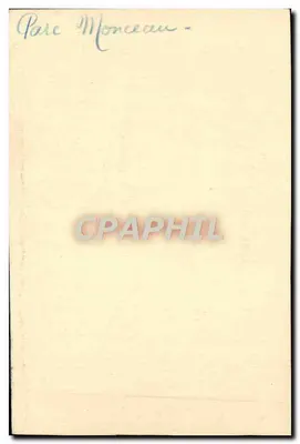 Paisagem com colunata — Jardim de parque — editor F.747 — Verso