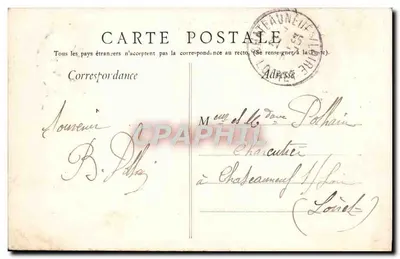 Paris — Le Pont Alexandre III et le Grand Palais — Édition E. L., Paris — Verso