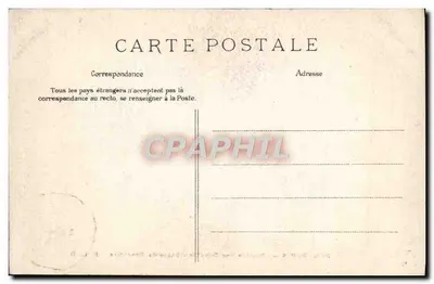 Paris — Câmara dos Deputados — Salão de Recepção — E. G. D. n°972 — Verso