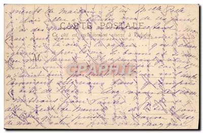 Igreja de Saint-Sulpice — Paris — B.F. Paris, n°108 — Verso