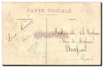 Paryż - Mały Pałac — Goudry, wyd., Paryż, nr 291 — Rewers