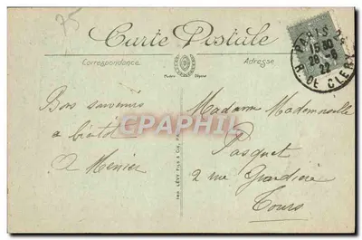 Paryż — Panthéon — LL. — n° 872 — Rewers